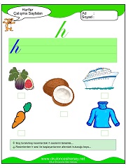 H Sesi Çalışma Sayfaları